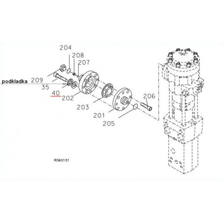 Podkładka  M16 typ RAMMER S23